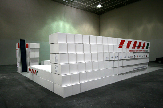[particolare dello stand GiArch al XXIII Congresso UIA di Torino]