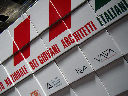 [particolare dello stand GiArch al XXIII Congresso UIA di Torino]