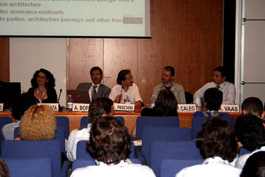 [un momento del forum GiArch al XXIII Congresso UIA di Torino]