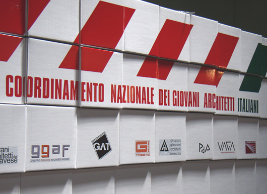 [lo stand GiArch al XXIII Congresso UIA di Torino]